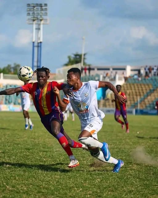 Hearts of Oak edge Nations FC to boost top-three hopes in Ghana Premier League