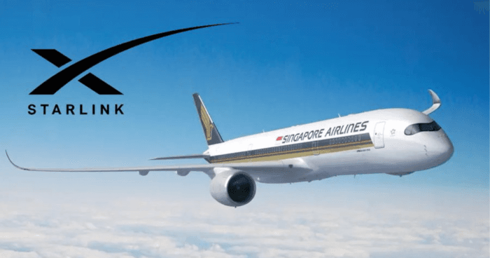 Singapore Airlines to roll out Faster Starlink in-flight Wi-Fi from 2027