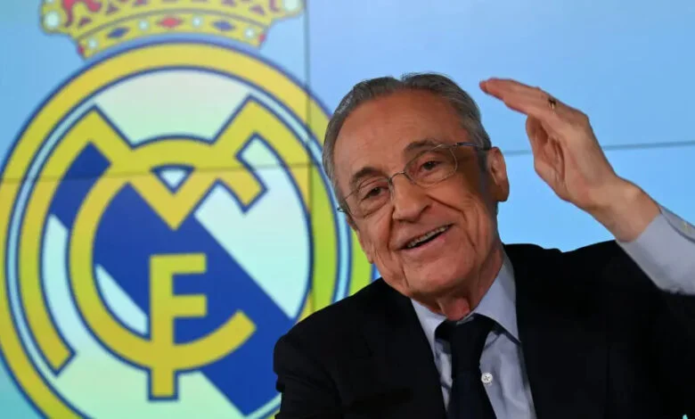 Florentino Perez re-elected Real Madrid president in first vote in 20 years